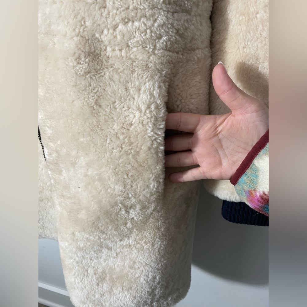 Coach Reversible Shearling Jacket - Picture 3 of 6